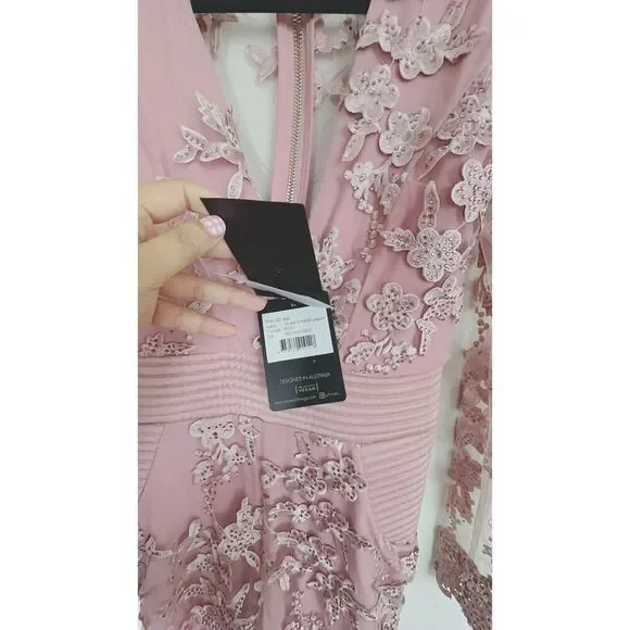 Zhivago THE BLACK PARADE JUMPSUIT pink US8 - Picture 9 of 9